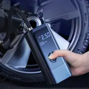 12V 150PSI Smart Mini Cordless Car Tire Inflator Pump with Built-In LED Light 8000mAh Portable Car Air Compressor Electr
