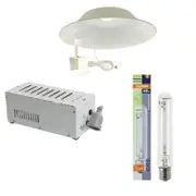400w HPS Grow Light Kit - Osram Bulb + 730mm Deep Bowl + Ballast