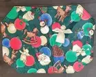 Lot of 11 Vintage Kmart Ashley Taylor Vinyl Christmas Dinner Placemats