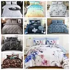 Mandala Floral Soft Comforter Doona Set Queen Super King Size Quilted Bedding