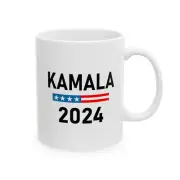 Kamala Harris 2024 Coffee Mug Drink to Kamala Harris Beating Trump Collectible