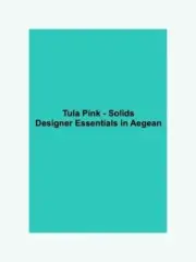 Tula Pink - Designer Essentials Solids fabric in Aegean - REMNANT