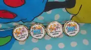 @**100 CUSTOM MADE BUBBLE GUPPIES BIRTHDAY KISS CANDY FAVOR LABELS/DECALS**@