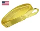 USA Made Nylon 3" x 20' ft Lifting Towing Pull Strap Recovery Crane Overhead