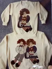 Lisa's Lovelies Annie, Andie and Annabelle Sweatshirt Applique Pattern Uncut