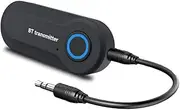 AIMALL Wireless Bluetooth 5.0 Audio Transmitter: Compact USB-Powered Stereo Adapter for TV, PC, MP3, Non-Bluetooth Devices with 3.5mm Jack – 33ft Range, High-Quality Audio