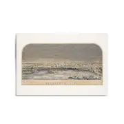 Melbourne Town (1856) Vintage Victoria Wall Art