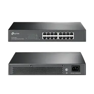 【TP-LINK】TL-SG1016DE 16Port Gigabit Smart PoE『高雄程傑電腦』