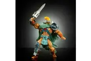 Masters of the Universe Origins Turtles of Grayskull Stealth Ninja He-Man Posable Action Figure Toy, Teenage Mutant Ninja &amp; Motu Crossover