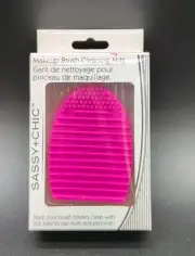 Sassy + Chic Makeup Brush Cleaning Mitt