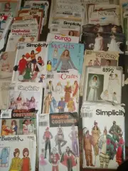Over 75 Patterns Uncut VOUGE, VERA WANG, MCCALLS, SIMPLICITY, BURDA, BUTTERICK