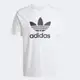 ADIDAS TREFOIL T-SHIRT 男款 白色 舒適 三葉草 圓領 IV5353 Sneakers542