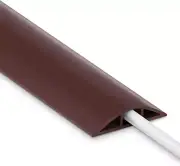 4FT Cord Cover Floor, Extension Brown Cord Hider Floor, Power Cable Cover Cord P