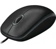 Logitech B100 Optical USB Mouse 800dpi for PC Laptop Mac Tux Full Size Comfort s
