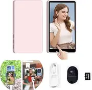 CP5 Phone Vlog Selfie Monitor Screen, 5" 1080P Touchscreen, 2.4G/5GHz 164ft Wireless, Bluetooth Remote for iPhone Vlog Selfie Monitor