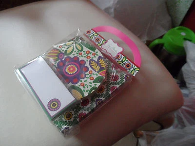 Vera Bradley Happy Hour set in Viva La Vera NWT