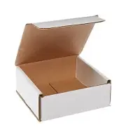 50- 5x5x2 White Corrugated Carton Cardboard Packaging Shipping Mailing Box Boxes