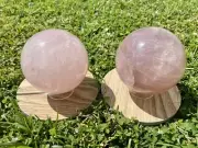 70mm Rose Quartz Sphere