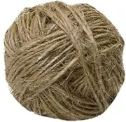 TEHAUX 30M Brown Natural Jute Twine Thick Craft String for DIY Arts Crafts Industrial Packing and Gardening Applications Durable Twine for Wrapping and Bundling