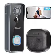 Doorbell Camera Wireless Video Doorbell with Chime 2-Way Audio, Alexa