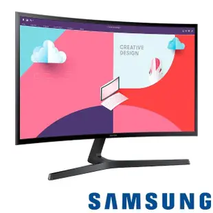 【SAMSUNG 三星】Master 2S超值組★ S24C366EAC 24型 VA 曲面螢幕(1800R/FreeSync/TUV護眼)