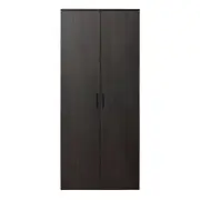 European Cabinetry Classic Nordic Ash Scandi Black Stockholm Storage Cupboard