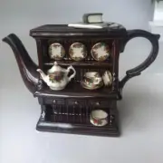 Unused, extremely rare Royal Albert teapot, miniature reproduction