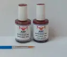 For MITSUBISHI Code P62 RED/DIAMOND-BRILLIANT RED (2 Layer) +Fine Tipped Brush