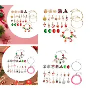 Advent Calendar 24 Days Xmas Charm Bracelets Christmas Calendar for Girls