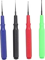 [Jectse] Watch Lubricant Oiler Oil Pin Pen 4pcs Portable Tool with Protective Cover, Ultra-Thin, Suitable for Different Watch Parts, Ensure Smooth Between Gear and Parts
