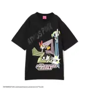 The Powerpuff Girls X atmos pink Vintage T-shirt BLACK Japan New
