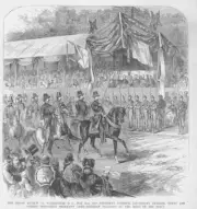 Sherman's Army Saluting, Washington Dc 1865 Civil War Photo