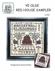 10% Off RoseWood Manor Counted X-stitch chart - Ye Olde Red House Sampler