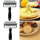 Pizza Pie Pastry Dough Hole Puncher Pizza Dough Roller Pin Baking Cooking Tool