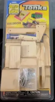 Lowe's Build and Grow TONKA Bulldozer Front End Loader Wood Model Building Kit