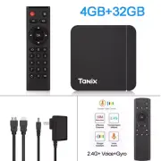 New Tanix W2 Android 11 Smart TV Box Amlogic S905W2 2GB 16GB 2.4G/5G Dual Wifi A