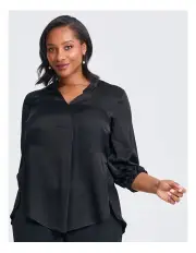 [Taking Shape] Natural Onyx Top in Black