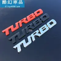 在飛比找蝦皮購物優惠-Jht TURBO渦輪增壓貼標 保時捷 尾箱車標3D立體貼標