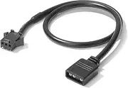 LEEINTO 30 cm Motherboard RGB Adapter Conversion Cable 5 V 3 Pin / 12 V 4 Pin RGB LED Strip Light for PC Computer LED Light Strip Line