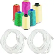 40 Yards Threads Spool Net， Spool Net Sewing Net Thread Spools Embroidery Net...