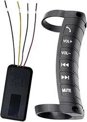 Car Steering Remote - Wireless Remote Controller for Automotive - Compact Navigation Controller for RV Trailer Sedan