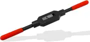 Yakamoz Adjustable Tap Wrench Handle, Carbon Steel Screw Thread Tap Holder Tap Reamer Wrench Tapping Tool for M4-M12 & 3/16"-1/2"Taps