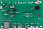 Circuit Tester, USB Cable Tester Safe and Stable Data Wire Test Fixture USB Cable Triad Tester for Open Circuit Short-Circuit