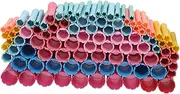 CANIGHT 100pcs Back Roller Hair Perm Roll Hair Rollers Set for Women Men Girls Styling Supplies Abs Material Safe for Dry