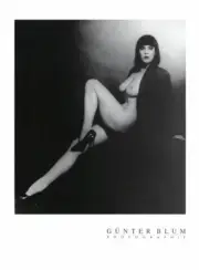 GUNTER BLUM Club Imperial 35.5" x 27.5" Poster 1994 Photography Black & White Nu
