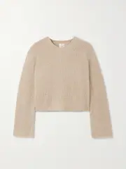 [LESET] LESET - Adam Cashmere-blend Sweater - Beige - small small Neutrals