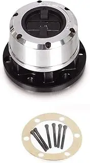 Rynplex 1 Piece X Manual Free Wheel Locking Hubs, for Nissan, Patrol 4x4 PU 90-up TATA Sumo All D Maverick B021 AVM445 Car Freewheel Locking Hub