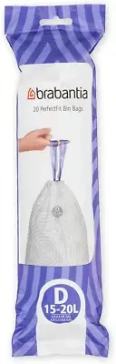Perfectfit Bin Liner Code D (15/20 Litre) 20 Bags/Roll