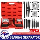 12 IN 1 Bearing Splitter Gear Puller Fly Wheel Separator Set With Box Tools Kit