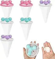 Adorila 6 Pack Pet Hair Remover for Laundry, Reusable Floating Hair Filtering Mesh Removal, Lint Catcher for Washing Machine